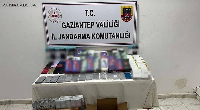 Gaziantep'te 3 Milyon TL Değerinde Kaçak Ürün Ele Geçirildi 