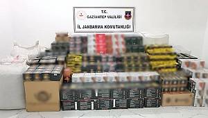 Gaziantep'te 800 bin TL değerinde kaçak malzeme ele geçirildi 