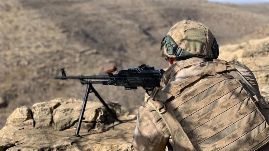 Irak'ın kuzeyinde PKK'lı 2 terörist etkisiz hale getirildi 