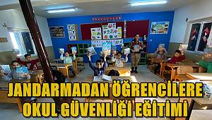 Jandarma 185 İlkokul Öğrencisine 'Okul Güvenliği Eğitimi' verdi