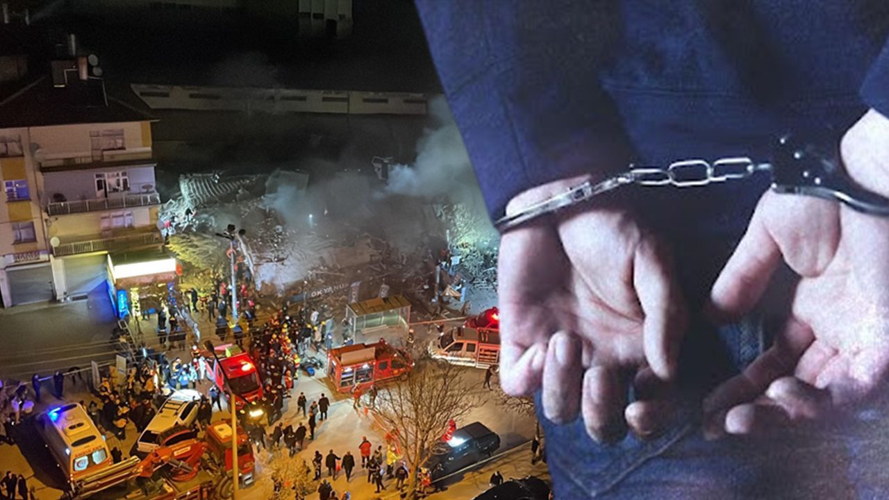 Konya'da çöken 4 katlı binayı yapan müteahhit soruşturma sonrası tutuklandı 