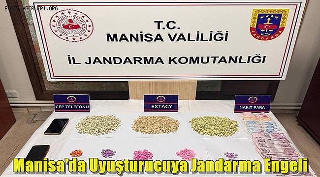 Manisa'da Uyuşturucuya Jandarma Engeli