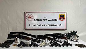 Şanlıurfa'da Kaçak Silahlar Ele Geçirildi! 6 Gözaltı 