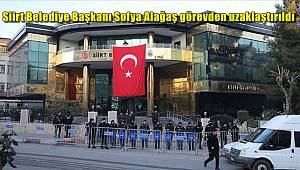 Siirt Belediye Başkanı Sofya Alağaş görevden uzaklaştırıldı 