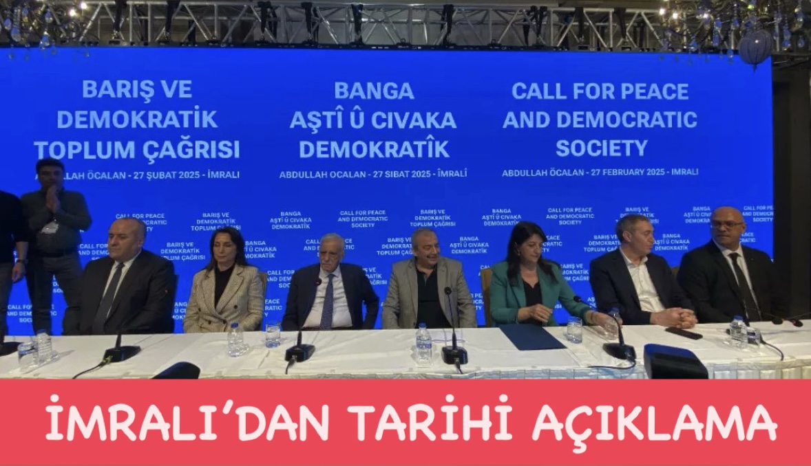 İmralı’dan Beklenen Tarihi Açıklama Geldi!!