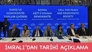 İmralı’dan Beklenen Tarihi Açıklama Geldi!!
