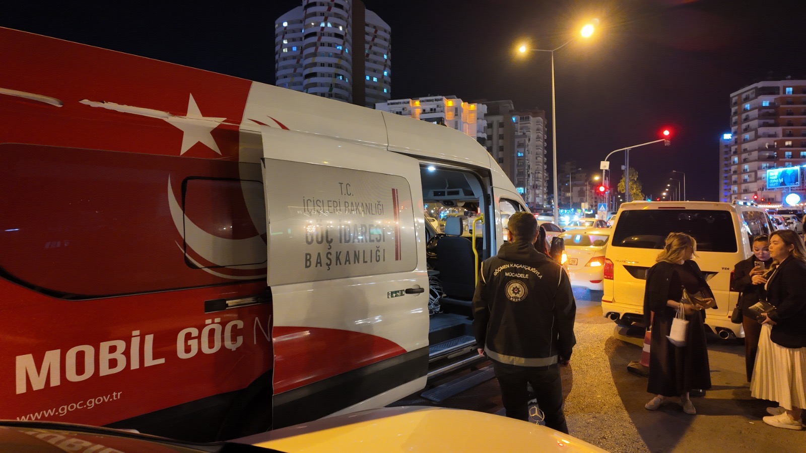 Mersin Emniyeti Düzensiz Göç Uygulaması Gerçekleştirdi 