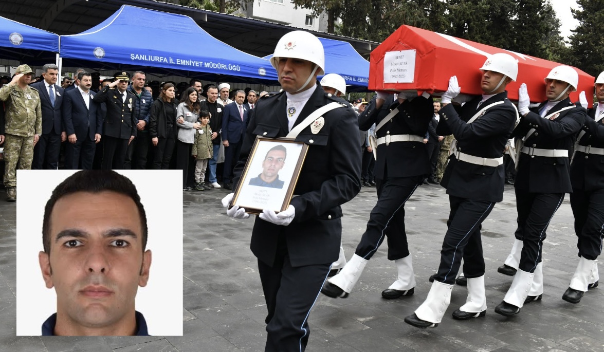 Şanlıurfa'da görevi başında fenalaşan polis memuru şehit oldu 