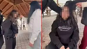 Ankara’da Akran Zorbalığı Şoku! Kız Öğrenciyi Tokatlayıp Kameraya Aldılar 
