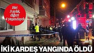 Bursa’da Yangın Faciası! 2 Kardeş Can Verdi 