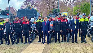 Gaziantep’te 10 Nisan Polis Haftası Coşkuyla Kutlandı! 50 Yeni Motosiklet Göreve Uğurlandı 
