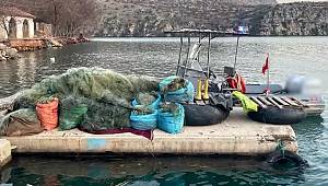 Gaziantep'te Ağ ile Avlanma Yasağına İhlal 