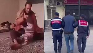 Gaziantep’te çocuğuna acımasızca ve defalarca şiddet uygulayan Suriyeli cani baba tutuklandı 