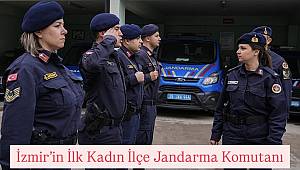 İzmir'in ilk kadın ilçe jandarma komutanı 28 yaşındaki teğmen Büşra Koçak anlattı. 