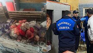 Gaziantep'te 1,5 ton bozuk et ele geçirildi 