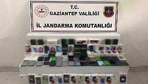 Gaziantep'te 2 milyon TL değerinde kaçak telefon ele geçirildi 
