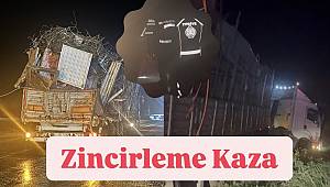 Gölbaşı Pazarcık Yolunda Zincirleme Kaza 