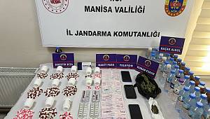Manisa’da Zehir Zehir Tacirlerine Jandarmadan Baskın 