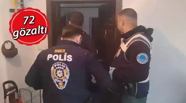 Sosyal medyada sahte yatırım tuzağıyla 65 milyonluk vurgun yapan örgüte operasyon 