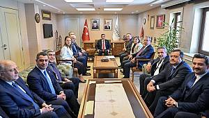 Cumhurbaşkanı Yardımcısı Cevdet Yılmaz, Gaziantep Valiliği’nde 