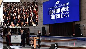 Cumhurbaşkanı Yardımcısı Yılmaz, Gaziantep Hasan Kalyoncu Üniversitesi mezuniyet töreninde konuştu 