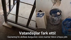 Gaziantep’te akıllara durgunluk veren kantar hilesi ortaya çıktı 