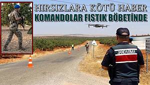 Gaziantep'te Komandolar Fıstık Nöbetinde