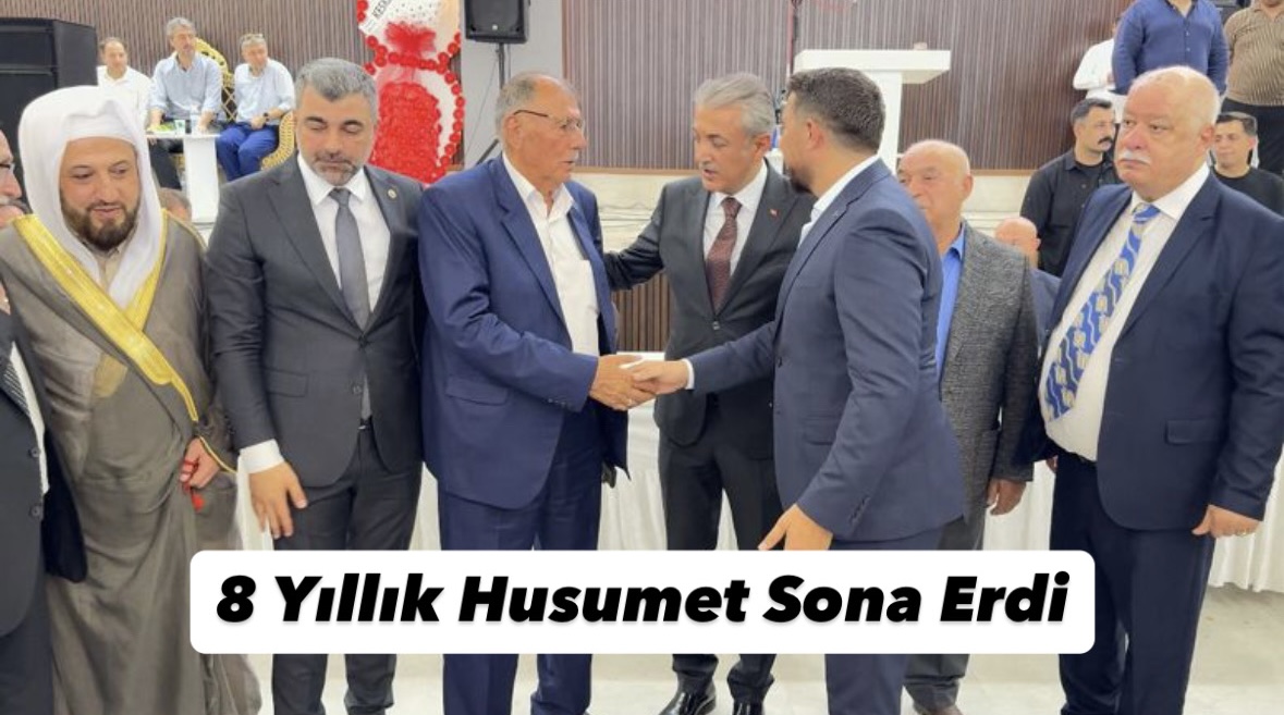 Kızıltepe’de 8 yıllık husumet barışla sonuçlandı 