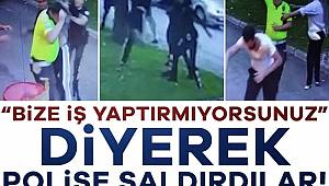 Konya’da skandal görüntüler! “Bize iş yaptırmıyorsunuz” deyip polislere saldırdılar 