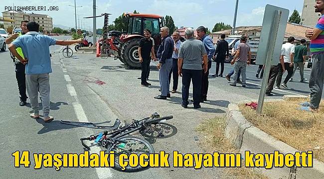 Minibüsün çarptığı 14 yaşındaki çocuk hayatını kaybetti 