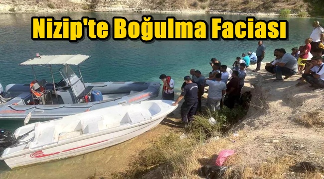 Nizip'te Boğulma Faciası! 16 Yaşındaki Genç Hayatını Kaybetti