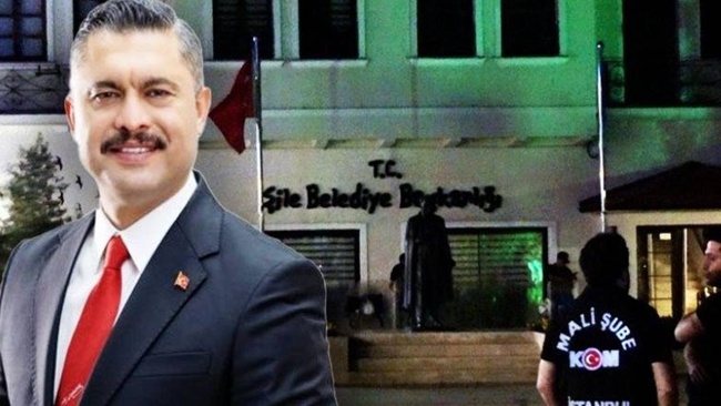 Şile Belediye Başkanı Özgür Kabadayı ile birlikte 5 şüpheli tutuklandı
