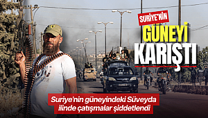 Suriye'nin güneyindeki Süveyda ilinde çatışmalar şiddetlendi 