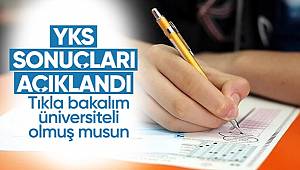 YKS sonuçları açıklandı 