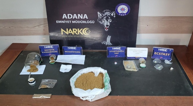 Adana'da Torbacılara Şafak Operasyonu! Ev Tipi Serada Uyuşturucu Yetiştirdiler