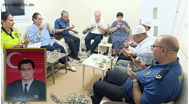 Emniyet Müdürü Fahri Aktaş’tan şehit ailesine vefa ziyareti 
