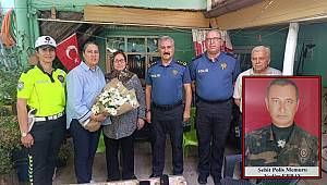 Emniyet Müdüründen Şehit Polis Nedim Erbay’ın Ailesine Anlamlı Ziyaret 