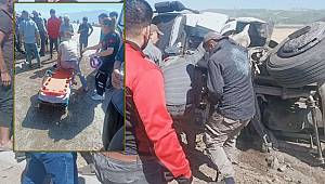 Gaziantep Osmaniye Yolunda Tır Kazası! Yaralılar Var 