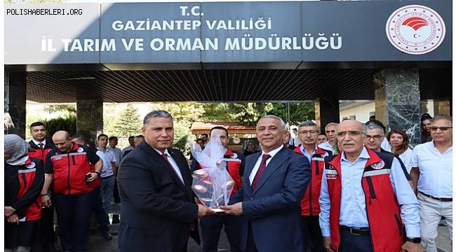 Gaziantep Tarım ve Orman İl Müdürlüğünde devir teslim