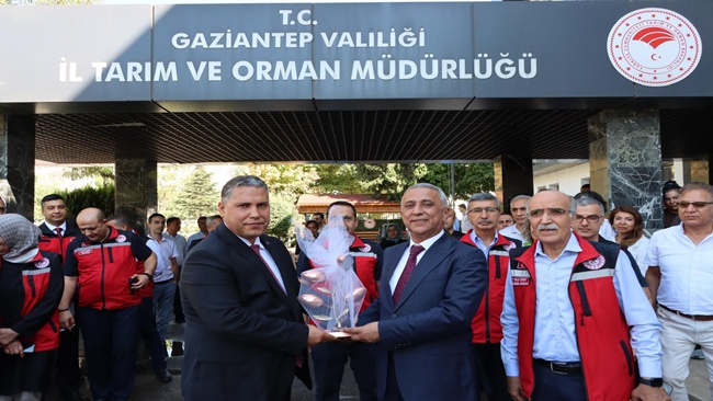 Gaziantep Tarım ve Orman İl Müdürlüğünde devir teslim