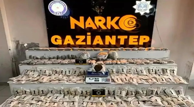Gaziantep'te Narkotik Operasyonu! 4 Tutuklama