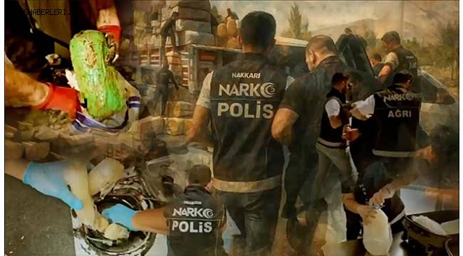 Kahramanmaraş dahil 73 ilde uyuşturucu operasyonu! 1695 gözaltı