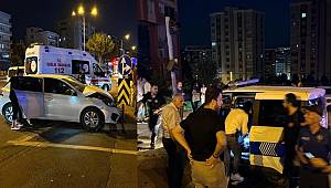 Kahramanmaraş’ta Polis Aracı Kaza Yaptı 