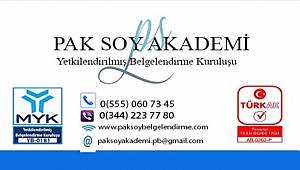 Mesleki Yeterlilikte Güvenin Adı Paksoy Akademi
