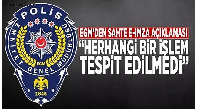 Sahte diploma skandalında bir açıklama da EGM'den! Başkomiser iddiasına yanıt