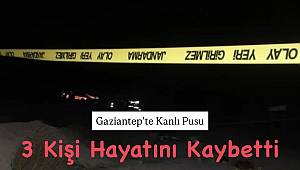 Gaziantep'te Aile Kavgası! 3 Kişi Hayatını Kaybetti 
