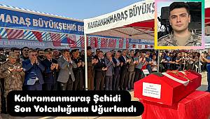 Şehit Özel Harekat Polisi Mustafa Karapınar Kahramanmaraş’ta Son Yolculuğuna Uğurlandı 