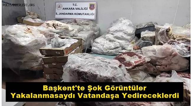 Başkentten şok görüntü! Yakalanmasaydı vatandaşa yedireceklerdi 
