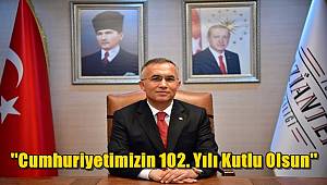 Gaziantep Valisi Kemal Çeber’in “29 Ekim Cumhuriyet Bayramı” Mesajı 