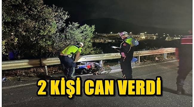 İzmir'de elektrikli bisiklet kazasında 2 kişi hayatını kaybetti  